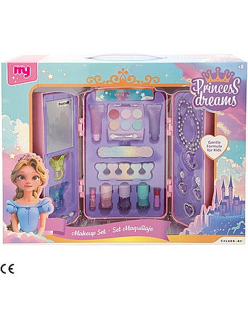 Set trucco per bambini in valigia con accessori colorbaby