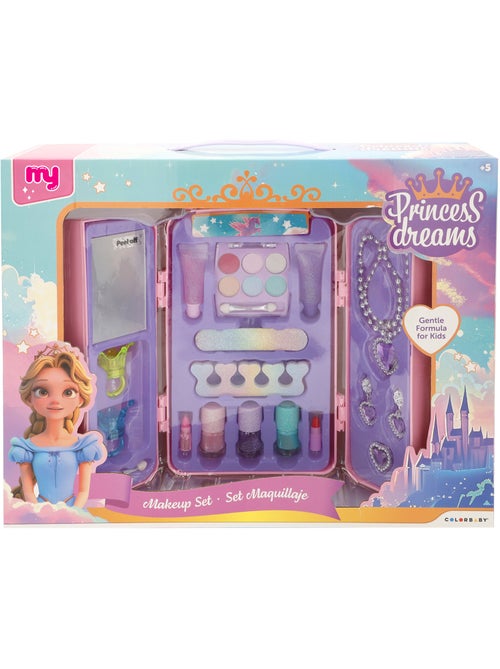 Set trucco per bambini in valigia con accessori colorbaby - Kiabi