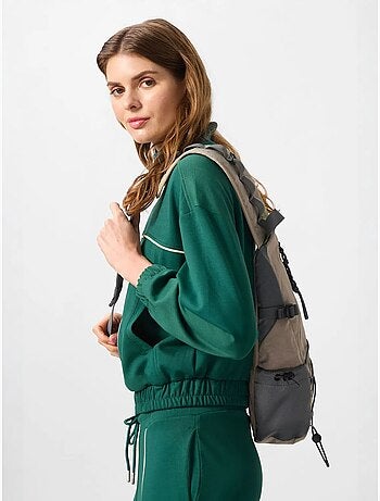 Set tuta oversize con collo con zip tommy
