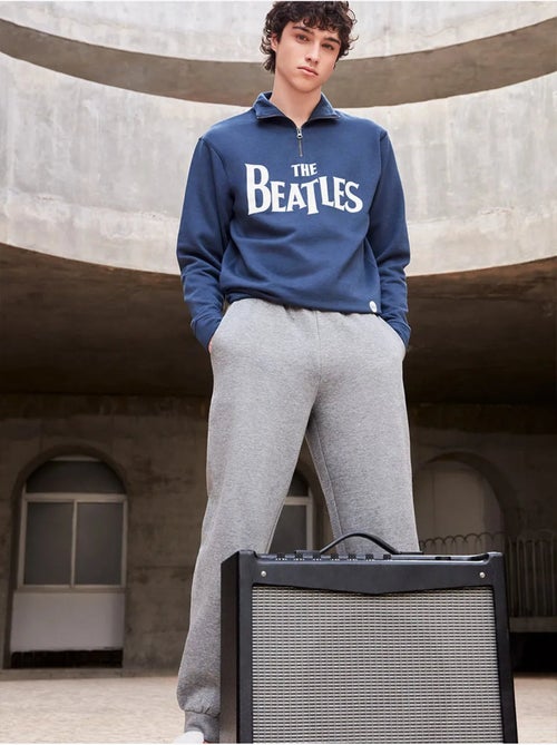 Set uomo The Beatles felpa interna garzata - Kiabi