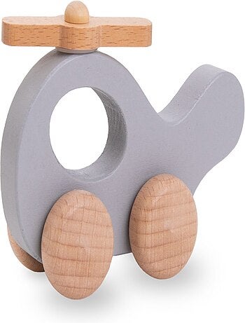 Set veicoli in legno ambulanza e pompieri Mamabrum