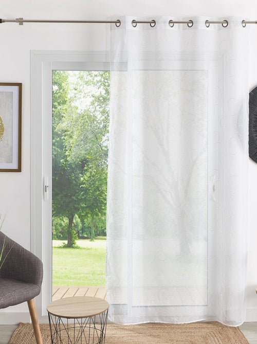 Setacciare il voile con la stamigna ricamata - Kiabi