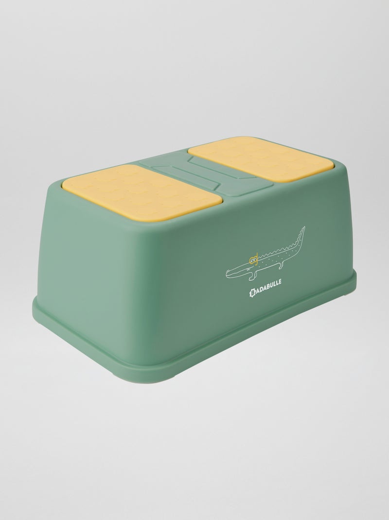 Sgabellino 'Badabulle' verde/bianco - Kiabi