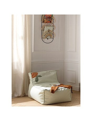 Sgabello in poliestere verde lime - SAUTHON