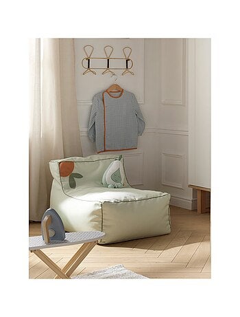Sgabello in poliestere verde lime - SAUTHON