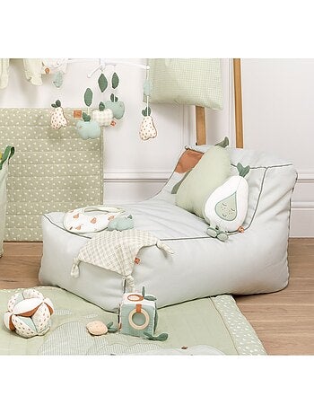 Sgabello in poliestere verde lime - SAUTHON