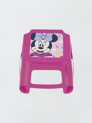 Sgabello in PVC con stampa 'Minnie'