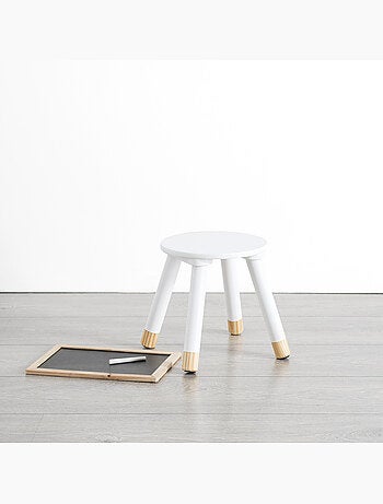 Sgabello per bambini douceur bianco