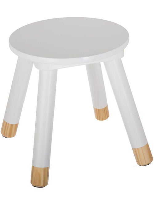 Sgabello per bambini douceur bianco - Kiabi