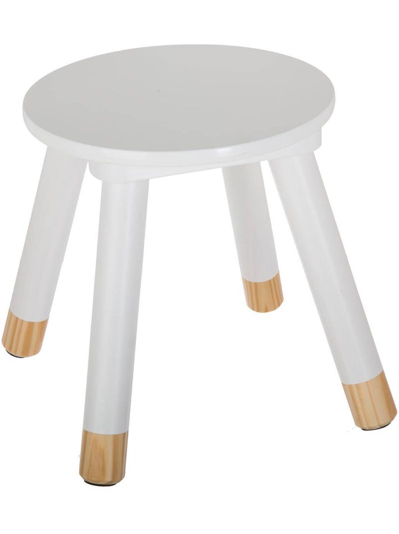 Sgabello per bambini douceur bianco Bianco - Kiabi