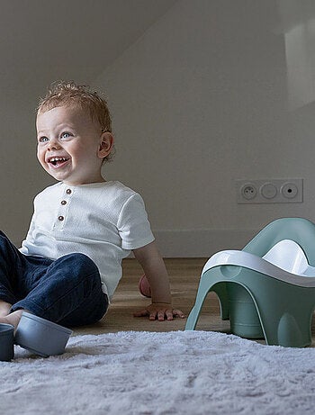 Vasetto di apprendimento IDEO Thermobaby con ciotola rimovibile, produzione in Francia