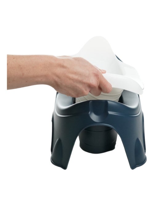 Sgabello vasino ergonomico con vaschetta rimovibile Thermobaby IDEO senza BPA, prodotto in Francia - Kiabi Sgabello vasino ergonomico con vaschetta rimovibile Thermobaby IDEO senza BPA, prodotto in Francia - Kiabi