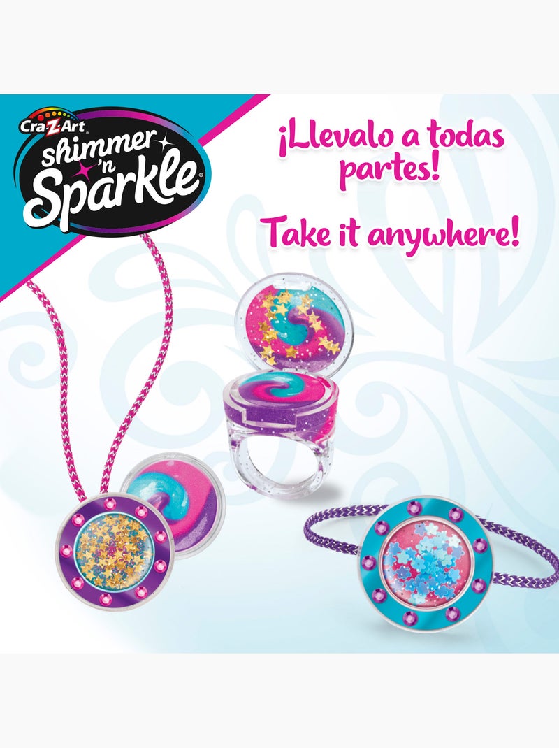 Shimmer 'n sparkle set per la realizzazione di rossetti con medaglioni N/D - Kiabi