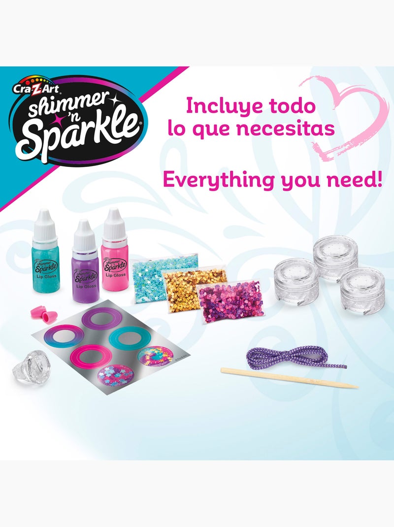 Shimmer 'n sparkle set per la realizzazione di rossetti con medaglioni N/D - Kiabi
