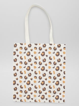 Shopping bag con fantasia