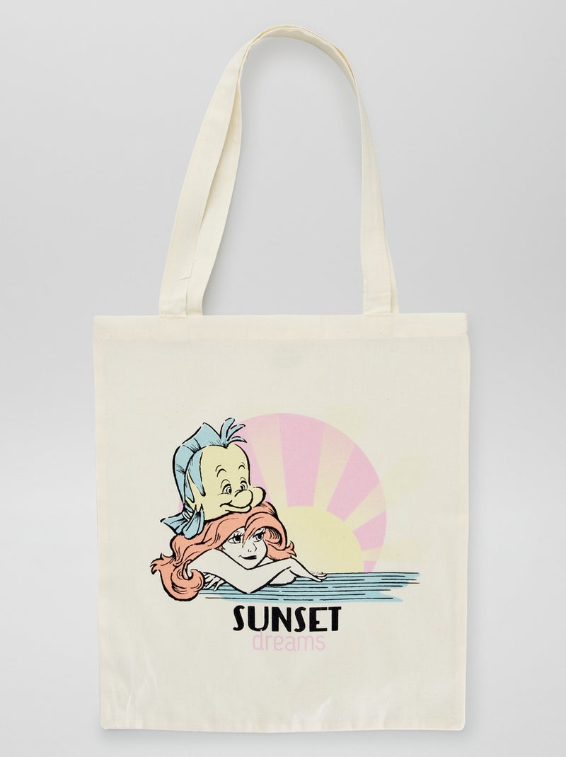 Shopping bag 'Disney' in tela BIANCO - Kiabi
