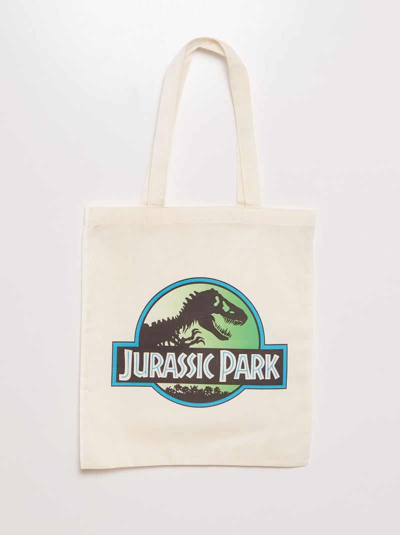 Shopping bag 'Jurassic Park' BIANCO - Kiabi