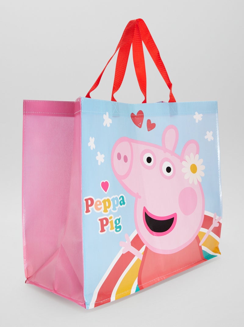 Shopping bag 'Peppa Pig' ROSA - Kiabi