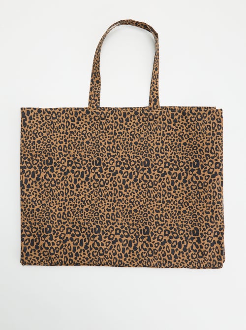 Shopping bag XXL in tela - Kiabi Shopping bag XXL in tela - Kiabi