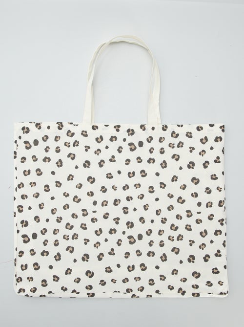 Shopping bag XXL in tela - Kiabi