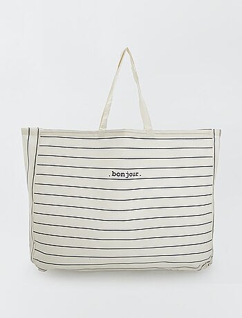 Shopping bag XXL in tela