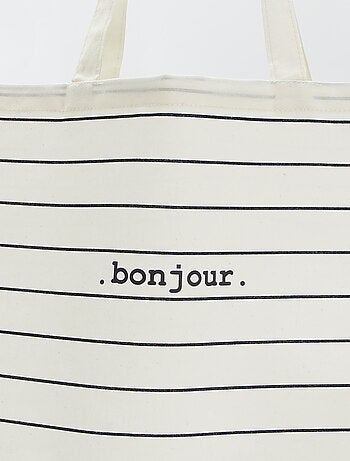 Shopping bag XXL in tela