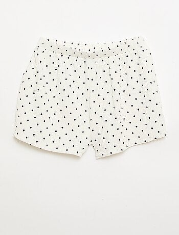 Short a nido d'ape