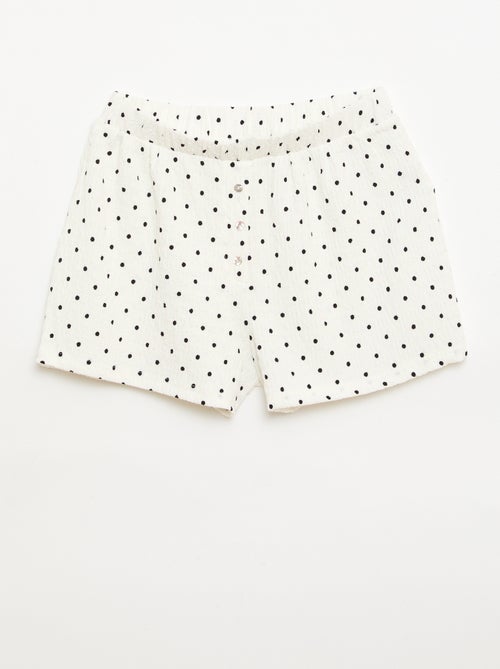 Short a nido d'ape - Kiabi