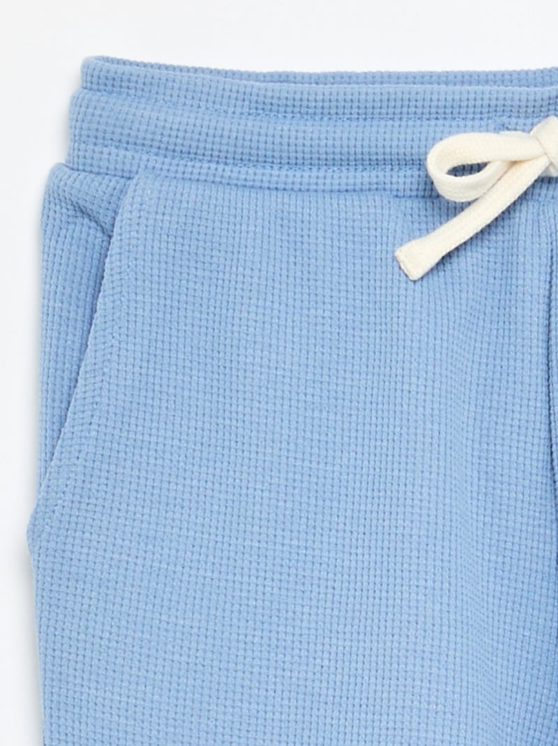 Short a nido d'ape Blu - Kiabi