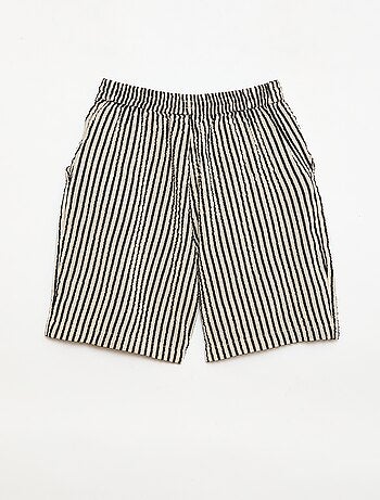 Short a righe con coulisse