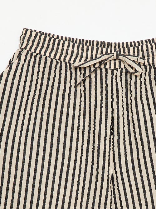 Short a righe con coulisse - Kiabi