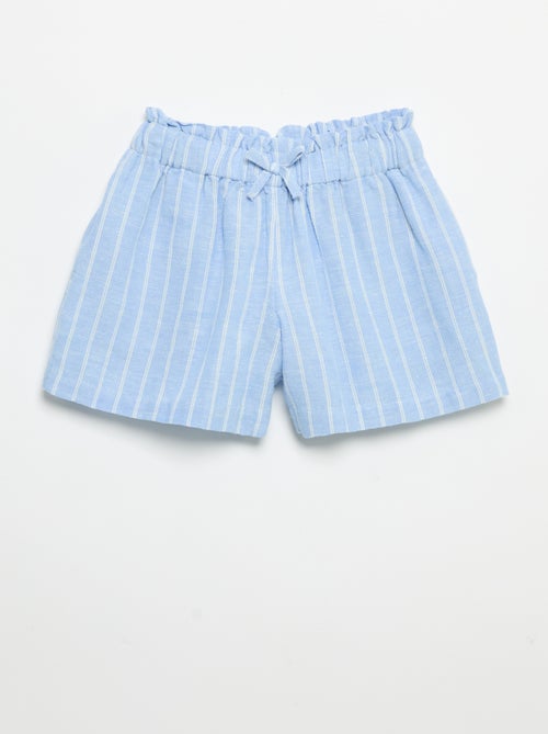 Short a tinta unita con fiocco fantasia - Kiabi