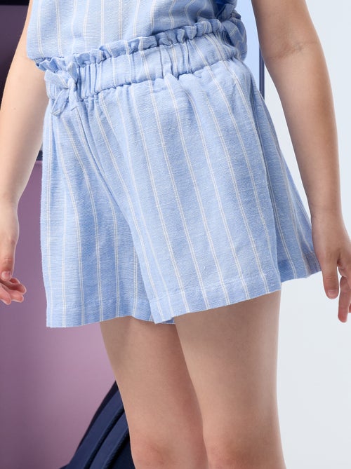 Short a tinta unita con fiocco fantasia - Kiabi