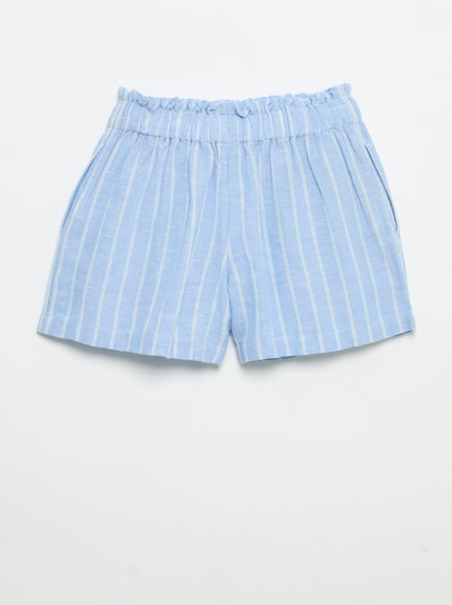 Short a tinta unita con fiocco fantasia - Kiabi