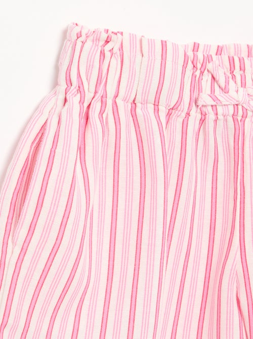 Short a tinta unita con fiocco fantasia - Kiabi