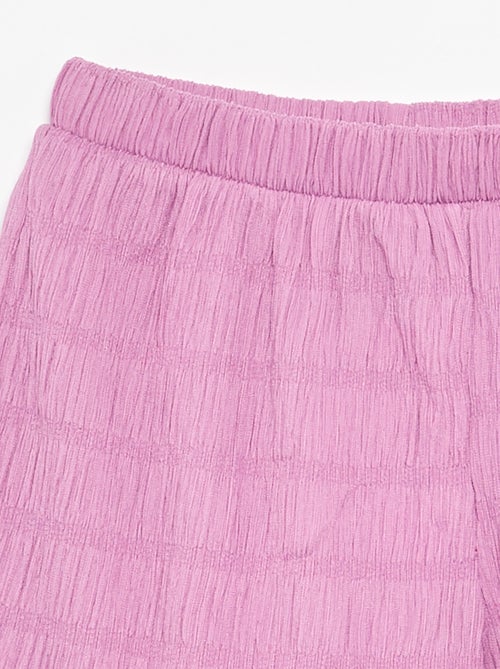 Short a tinta unita in maglia goffrata - Kiabi Short a tinta unita in maglia goffrata - Kiabi
