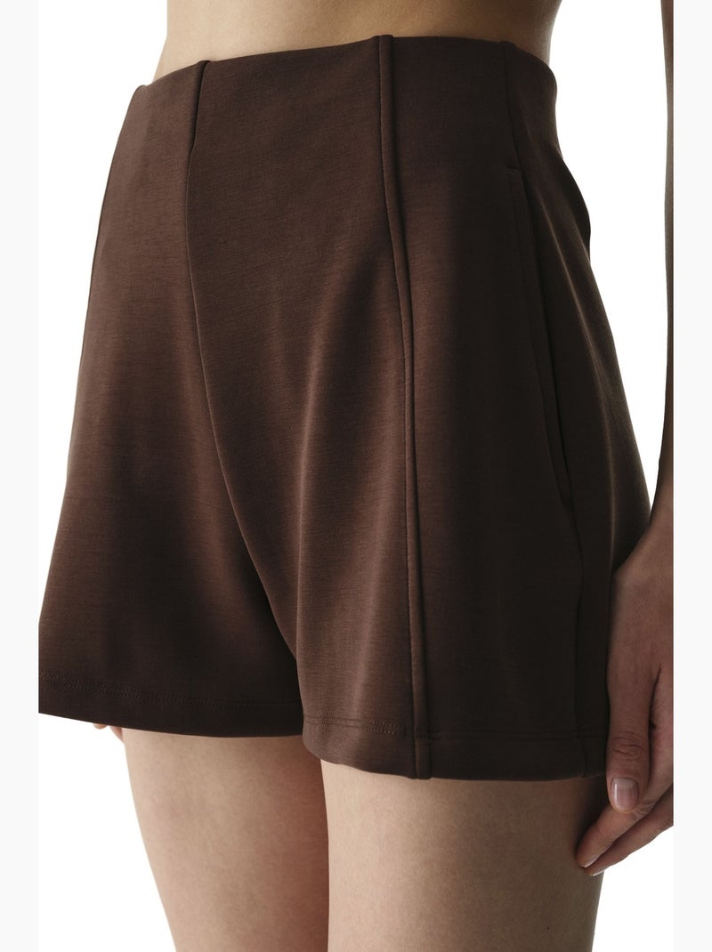 Short a vita alta in modal penti Marrone cioccolato - Kiabi