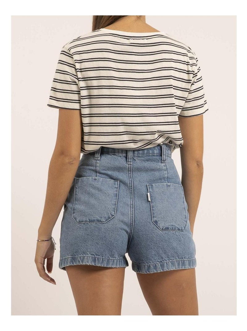 Short a vita alta XOLINE Blu - Kiabi