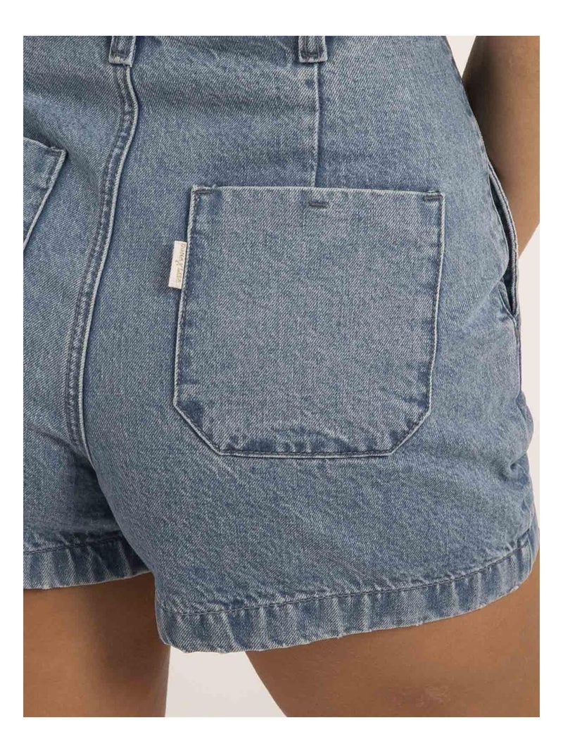 Short a vita alta XOLINE Blu - Kiabi