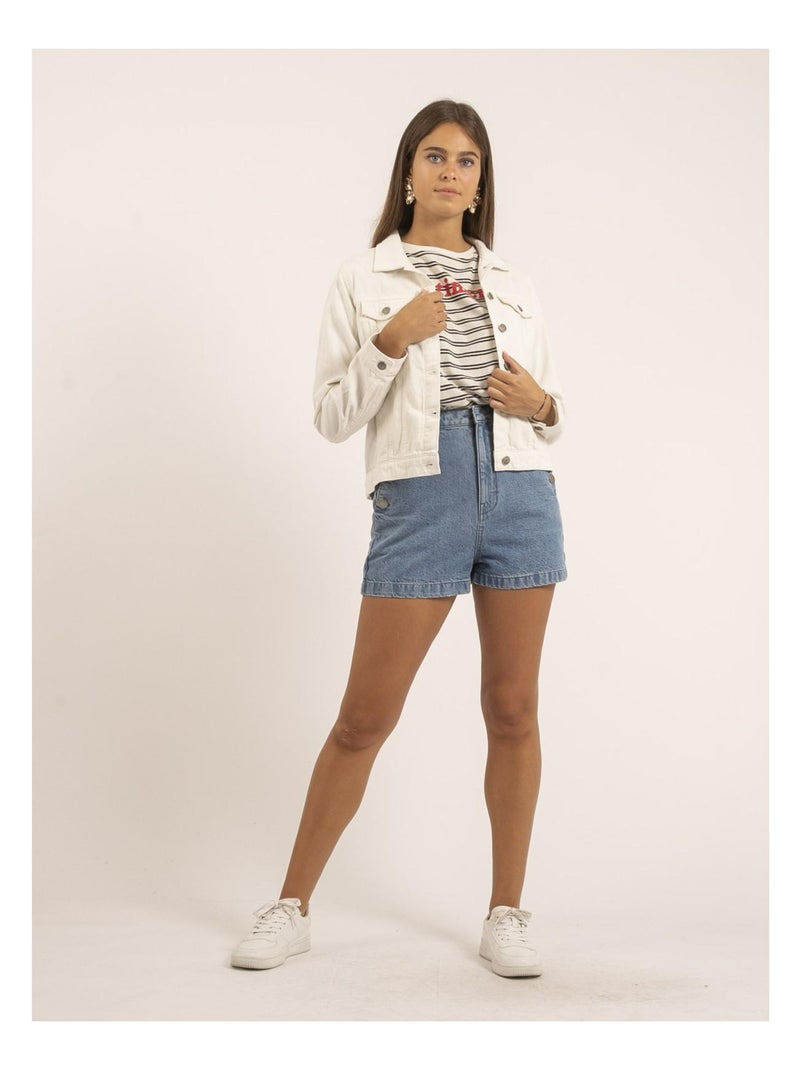 Short a vita alta XOLINE Blu - Kiabi