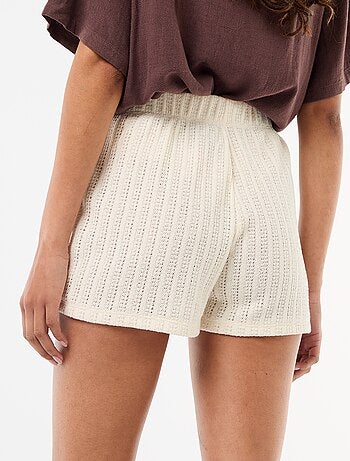 Short all'uncinetto