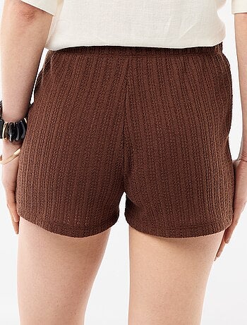 Short all'uncinetto
