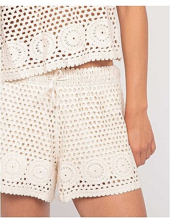 Short all'uncinetto XAONA
