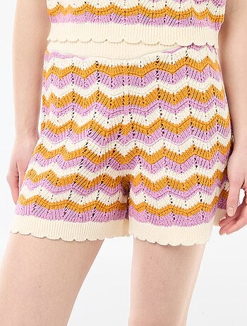 Short ampi in crochet