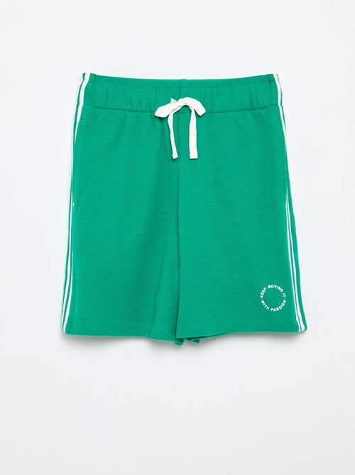 Short ampio con linee a contrasto sui lati - Kiabi