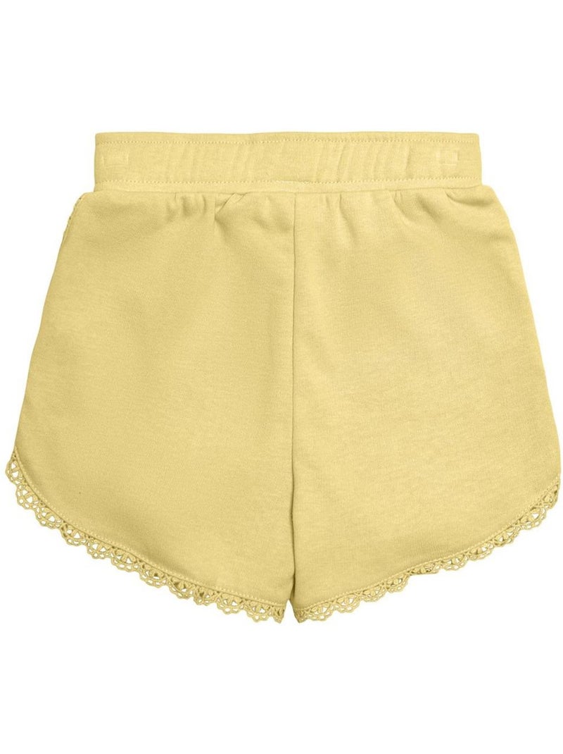 Short Bambina KIDS ONLY in Pizzo Misto Giallo - Kiabi