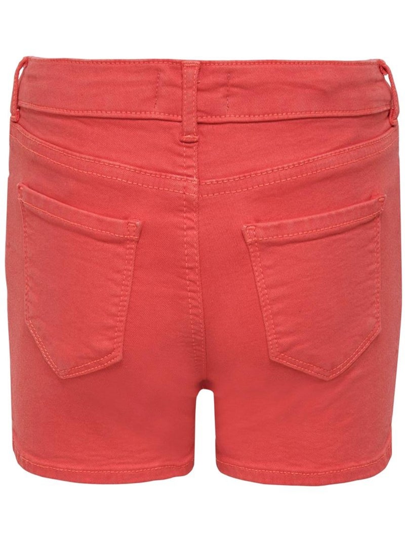 Short Bambina KIDS ONLY Rosso - Kiabi