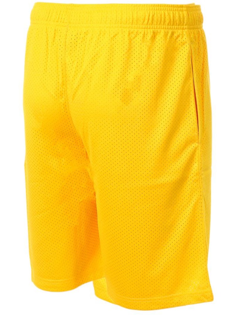 Short Basket Uomo NBA Giallo - Kiabi