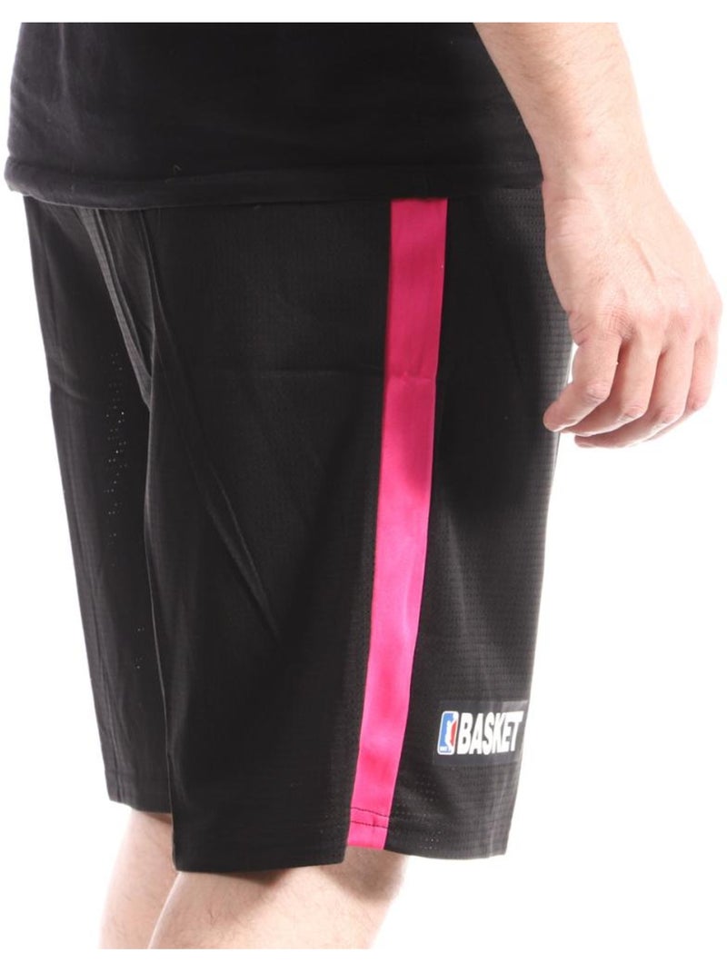 Short Basket Uomo Sport Zone Nero - Kiabi