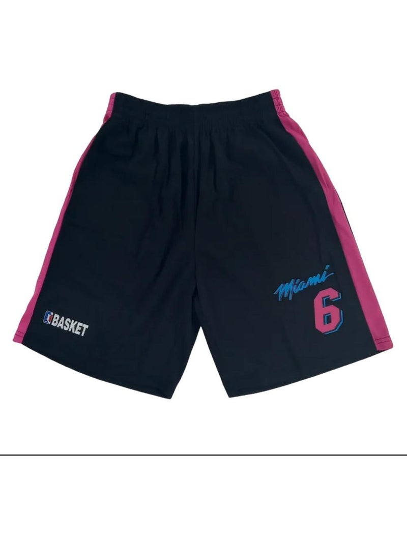 Short Basket Uomo Sport Zone Nero - Kiabi